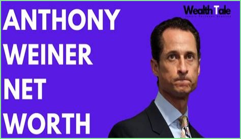 Anthony Weiner Net Worth; Get The Facts Here