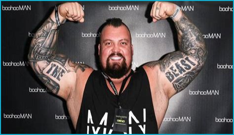 Eddie Hall Shares Throwback Photo Of Himself At 16