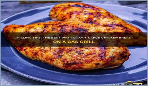 How to cook large chicken breast?