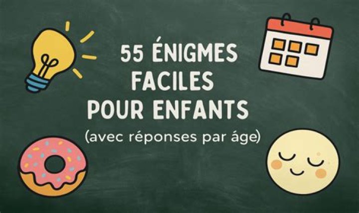 30 énigmes faciles et intéressantes pour les enfants : c'est parti !