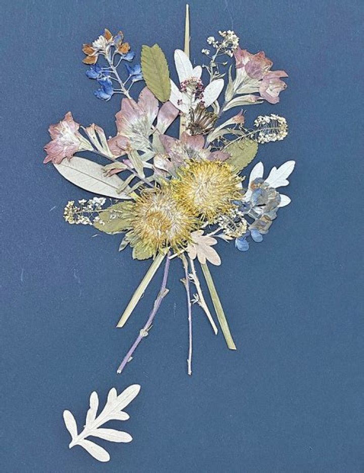 Creating a Pressed Floral Design