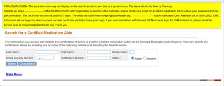 How To Verify Cna License In Georgia