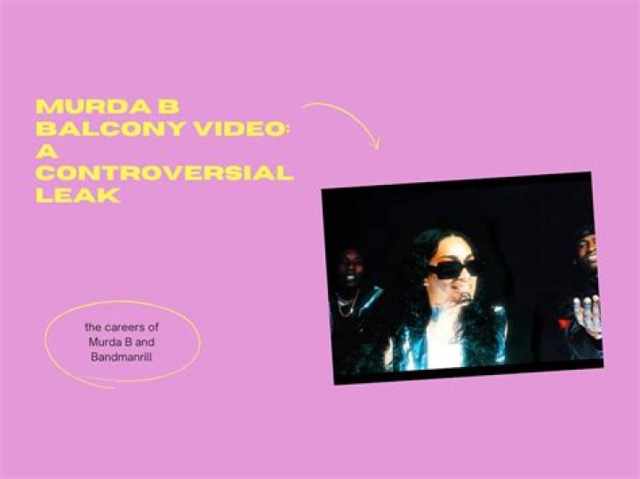 Leaked Murda B and Bandman Balcony Incident Sparks Social Media Storm