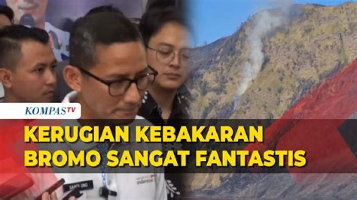 Sandiaga Uno Says Bromo Fire Hits Tourism Hard