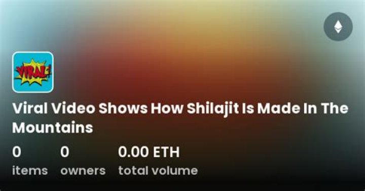 Viral Video Shows How Shilajit Is Made In The Mountains